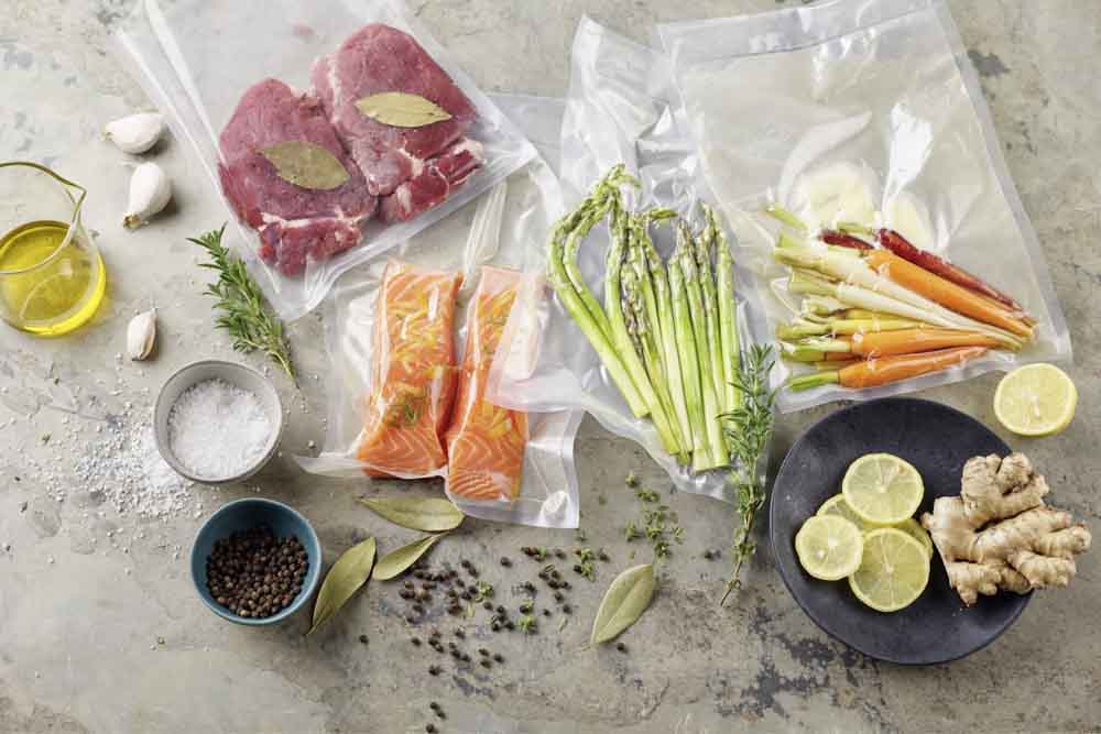 Tableaux de cuisson SOUS VIDE à basse température