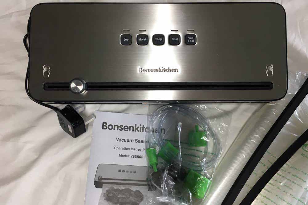 Bonsenkitchen Machine Sous Vide Alimentaire, Machine Sous Vide