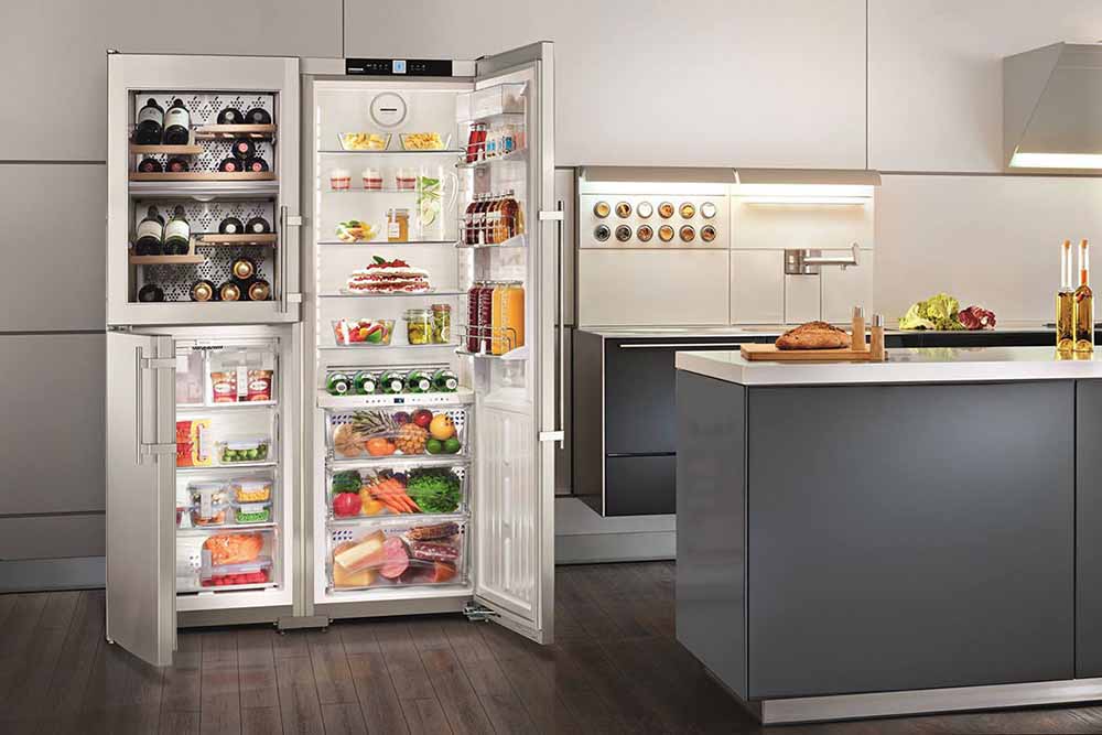 Frigo pour mettre aliments 