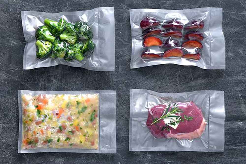 Emballage sous vide de plats cuisinés