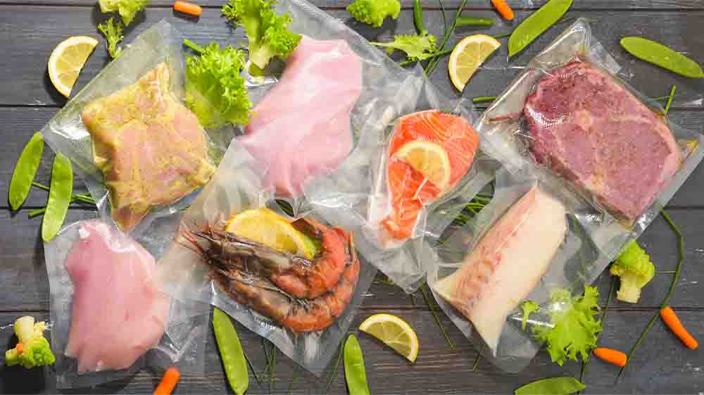 Aliments sous vide